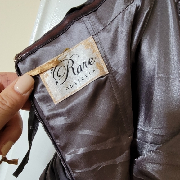 Rare Opulence Ruched Strapless Mini Dress - Picture 10 of 15